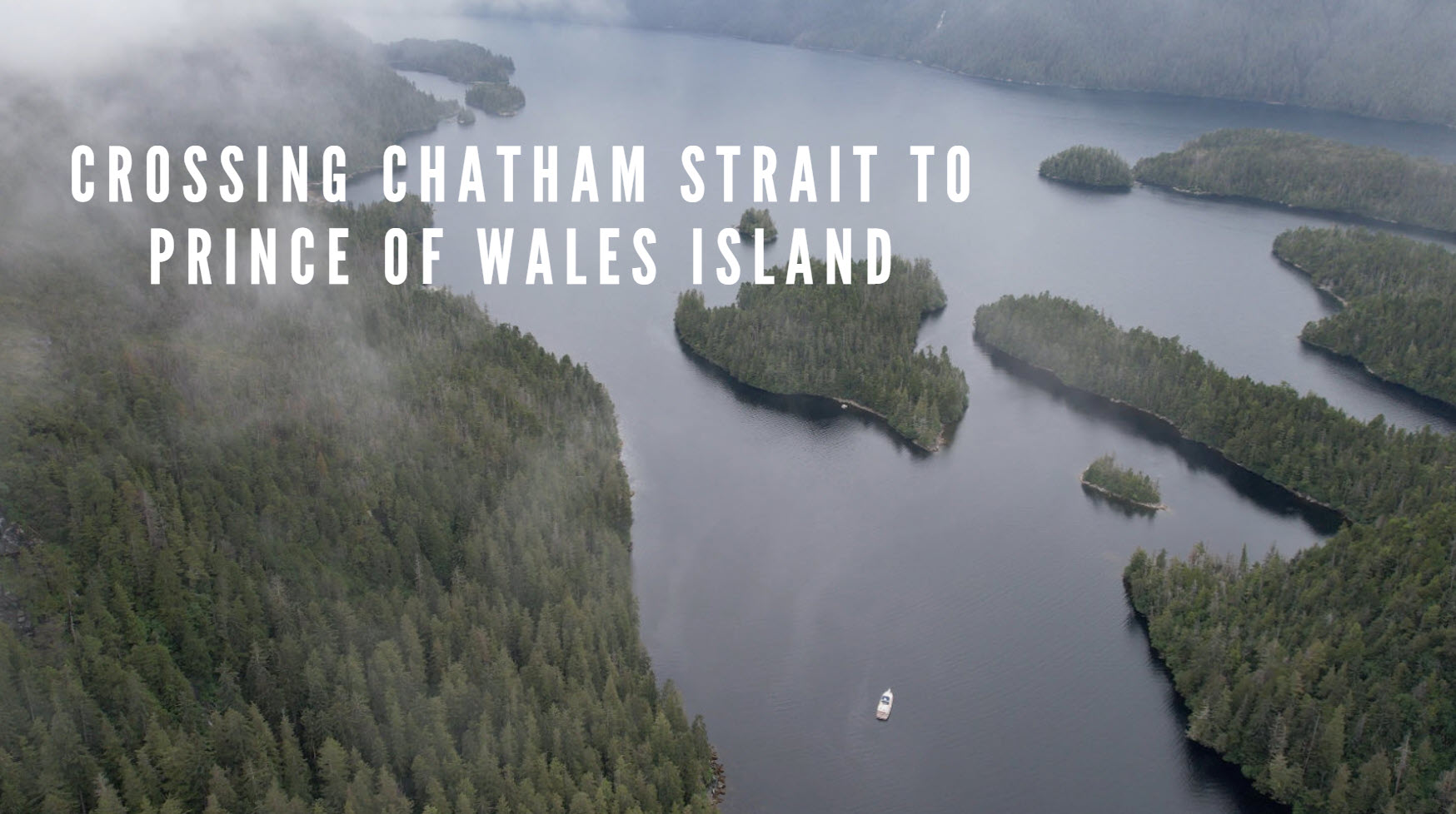 Crossing Chatham Straight to Prince of Wales Island